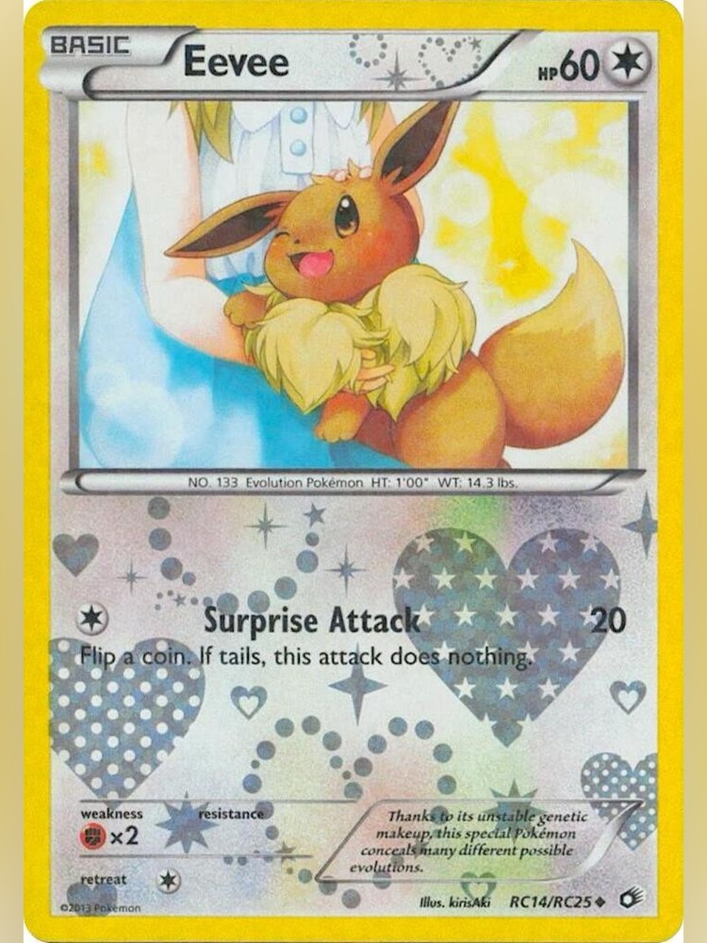Eevee RC14/RC25 Holo